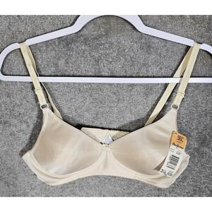 Vintage Bestform‎ Lightly Padded Bra Womens Size 36C Ivory Style 6500 Kmart New